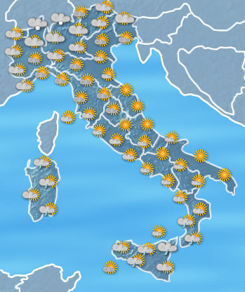 Meteo sabato 21