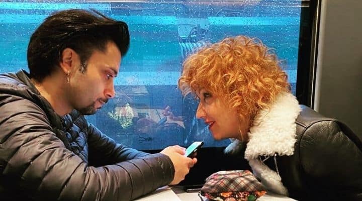 Fiorella Mannoia Scatto Di Coppia Con Il Fidanzato Carlo Di Francesco