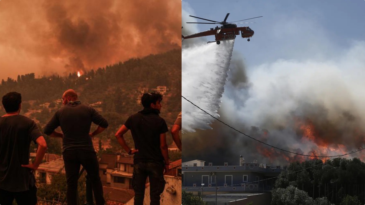 Grecia Gravi Incendi Alle Porte Di Atene Stato Di Massima Allerta Un Rogo Ogni Minuti