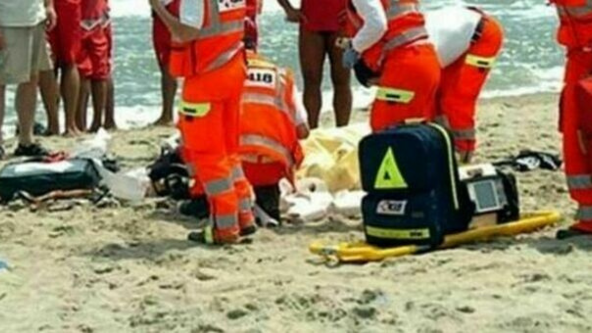 Tragedia spiaggia 