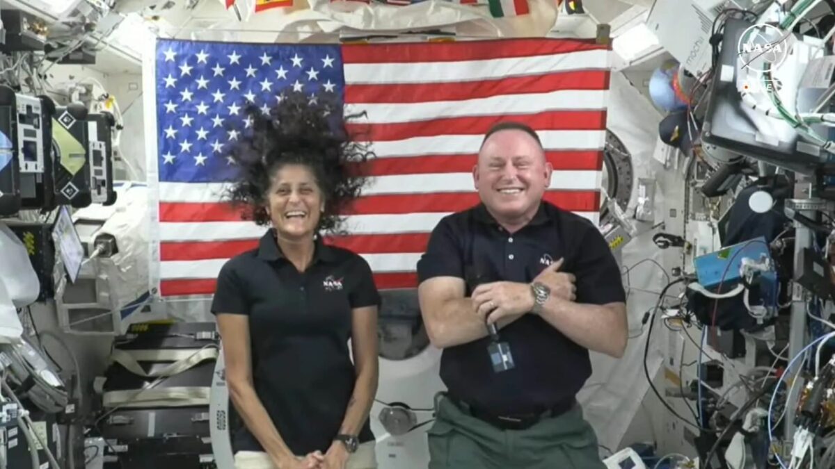 Barry Wilmore e Sunita Williams