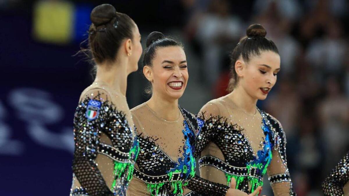 Olimpiadi, le farfalle italiane della ginnastica ritmica conquistano il bronzo