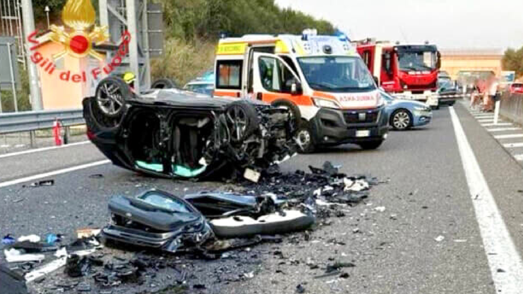 Contromano autostrada 