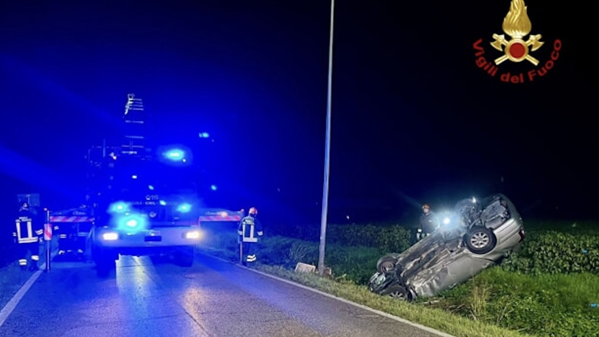 Conselve, auto nel fossato: muore un uomo di 39 anni