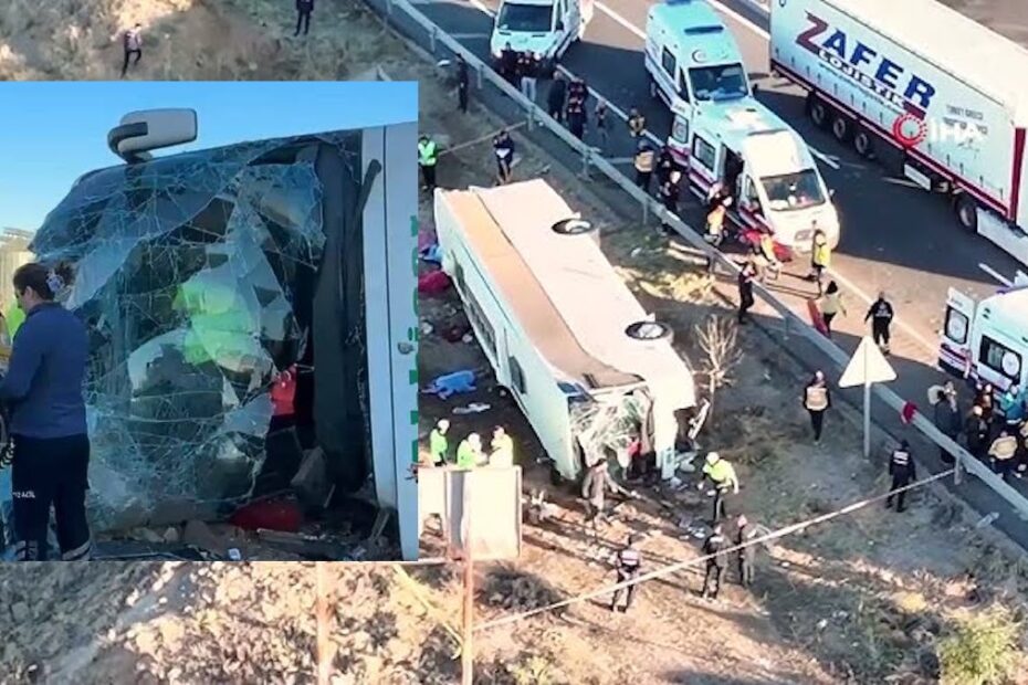 Terribile incidente: l’autista si accascia e il bus si schianta, decine tra morti e feriti