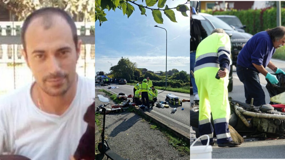 Venezia, scontro fatale tra moto e auto: Mirco Trevisan morto a 46 anni per un sorpasso