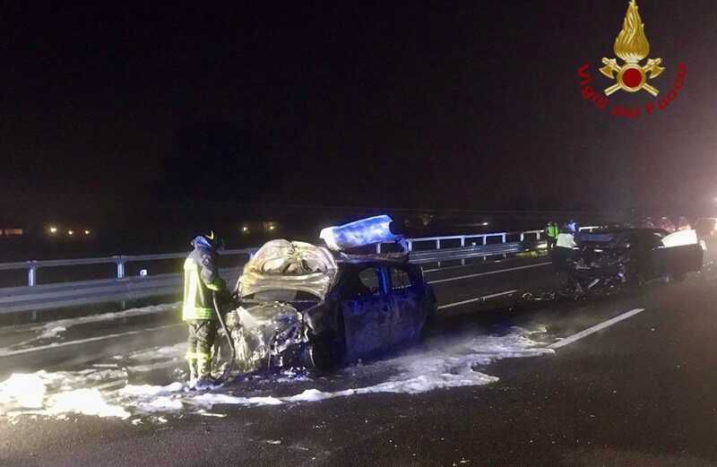 Grave incidente in autostrada, allarme incendio: traffico in tilt