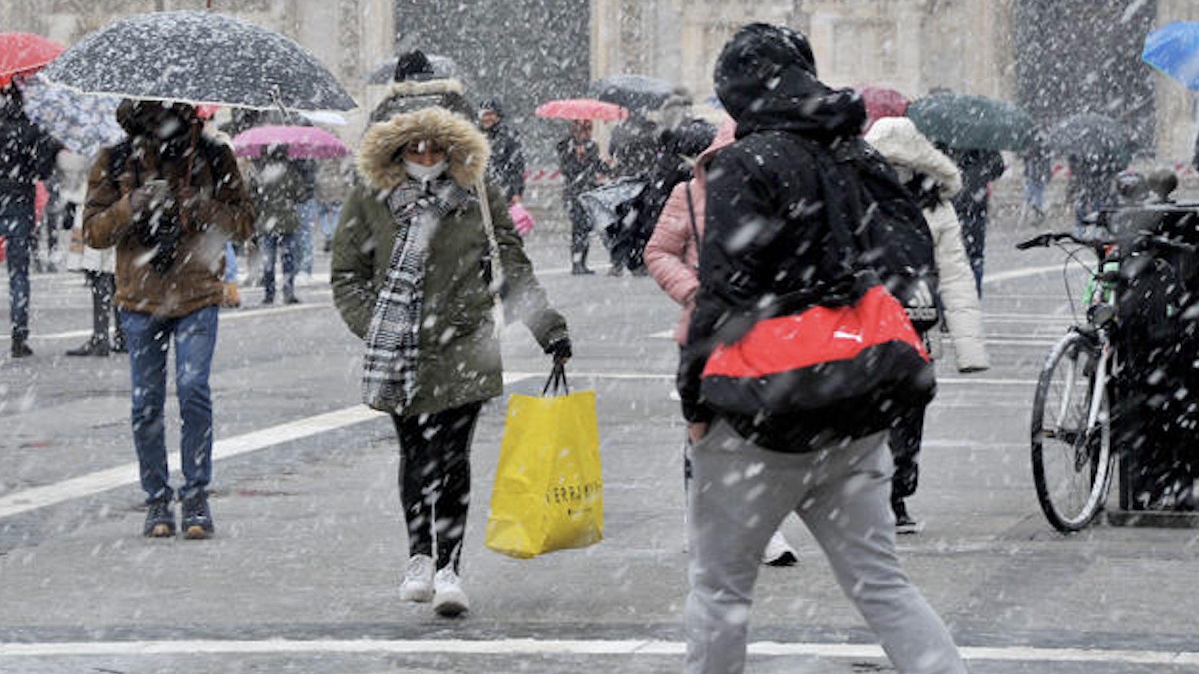 In arrivo gelo e neve, anche a bassa quota: da venerdì freddo polare