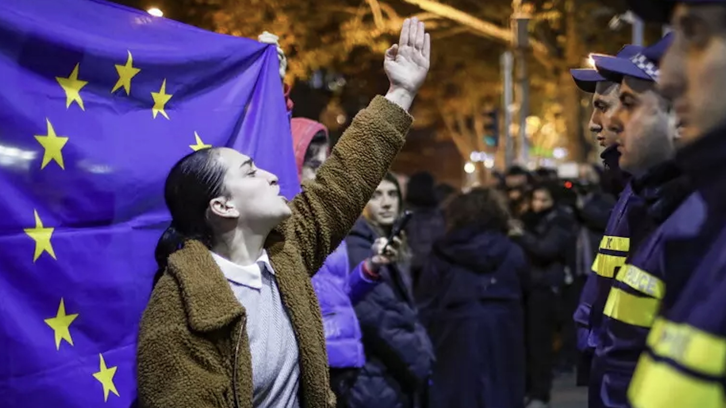 Georgia, scontri  tra polizia e manifestanti pro Ue