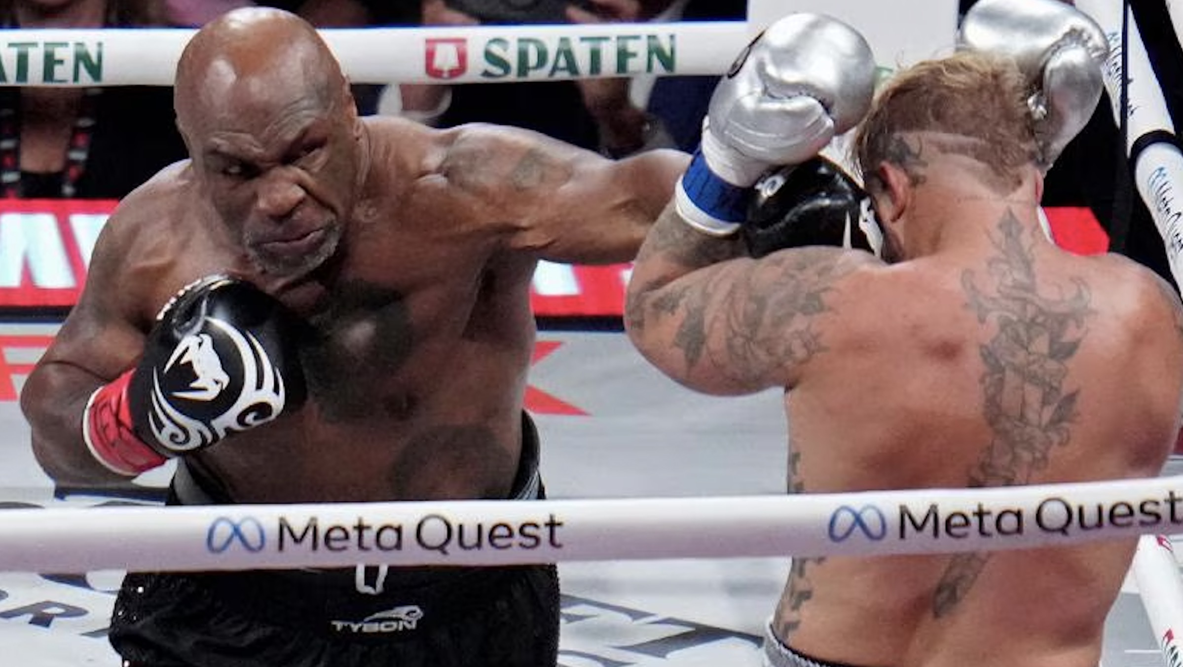 Mike Tyson sconfitto da Jake Paul: il tramonto di un mito