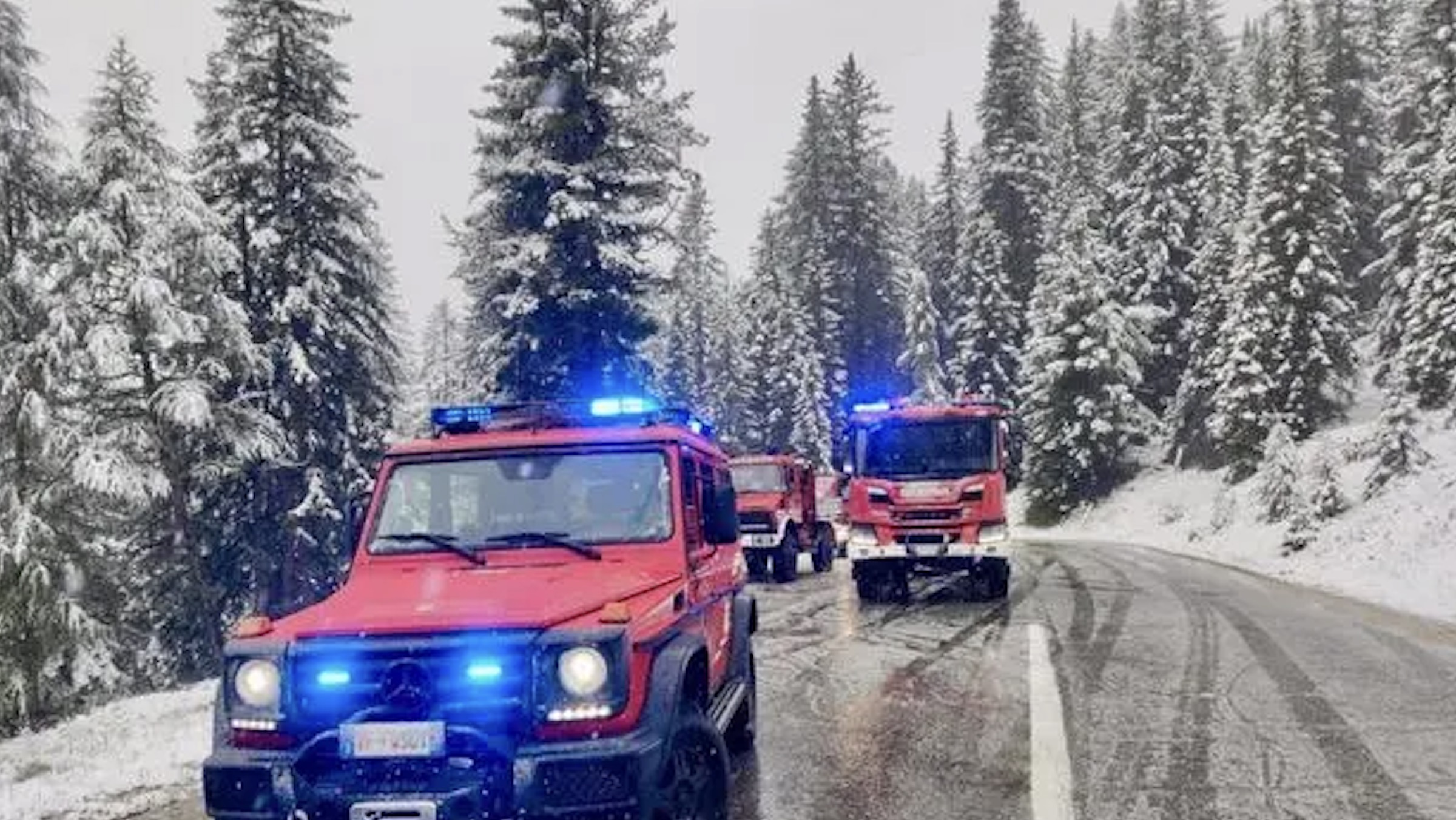 Neve in Alto Adige, bloccata la strada statale della Pusteria