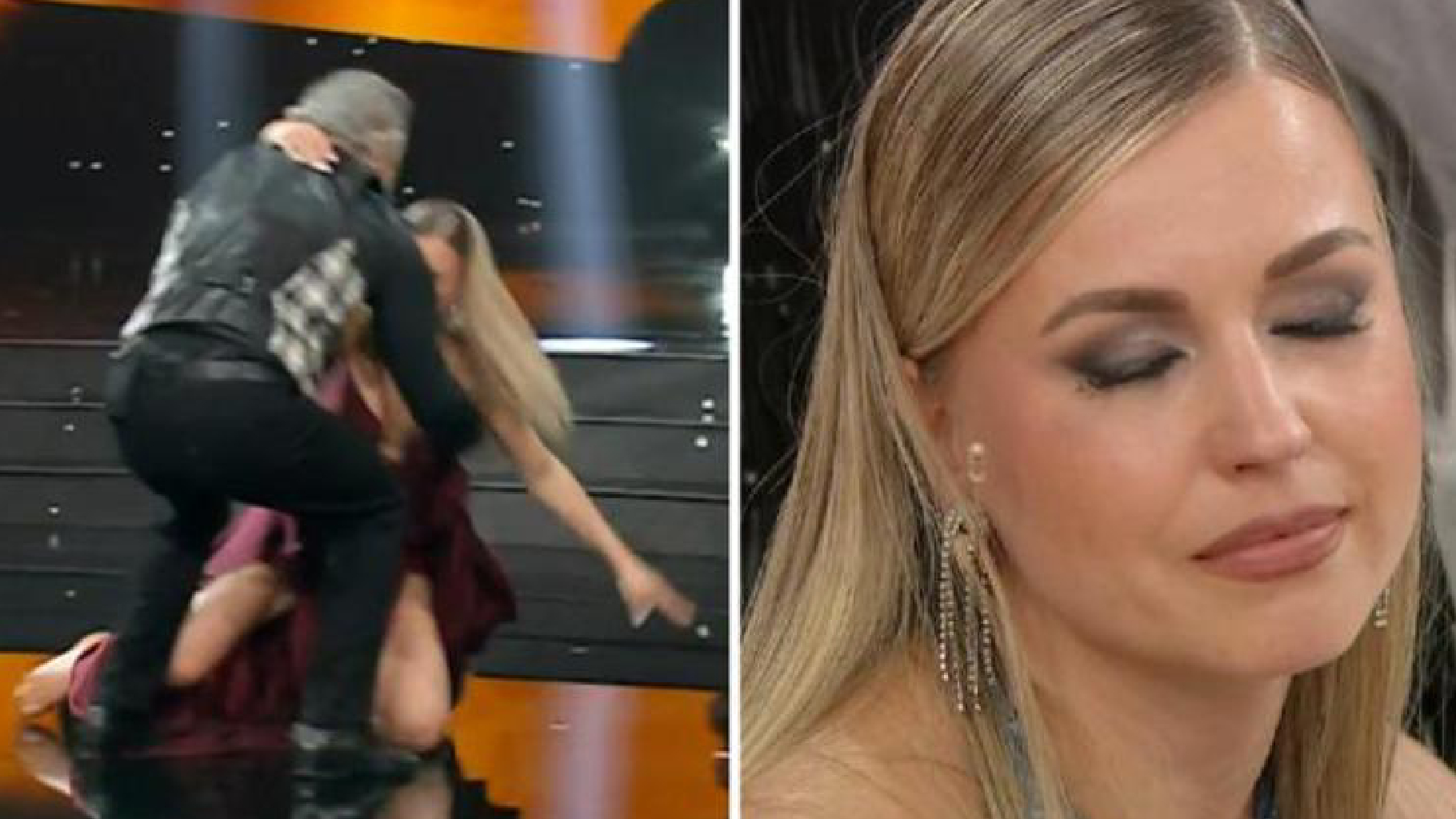 Anastasia Kuzmina si infortuna durante Ballando con le stelle: distorsione alla caviglia per la ballerina di Francesco Paolantoni