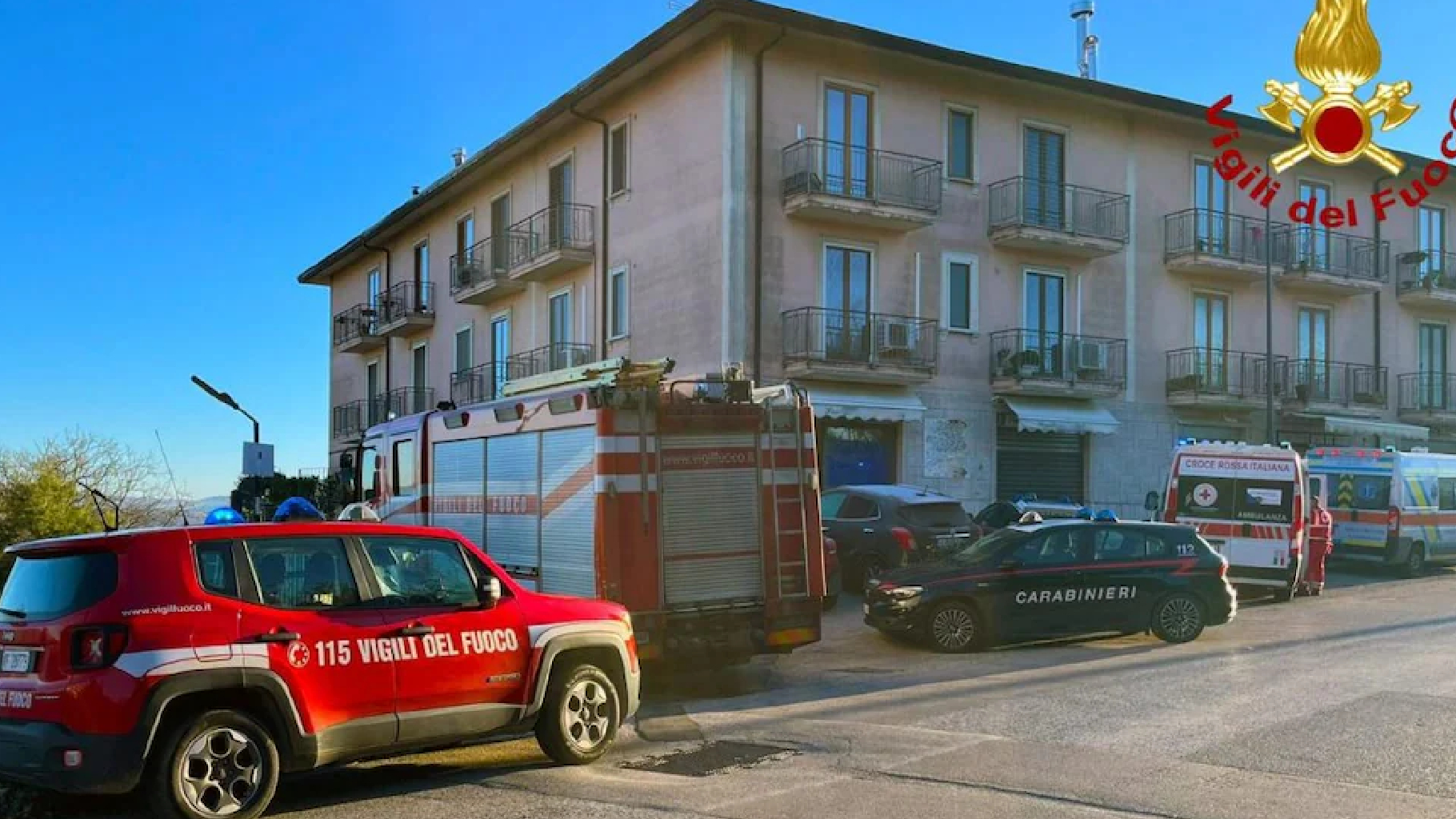 Esplosione in appartamento ad Avellino: ferita una donna di 71 anni