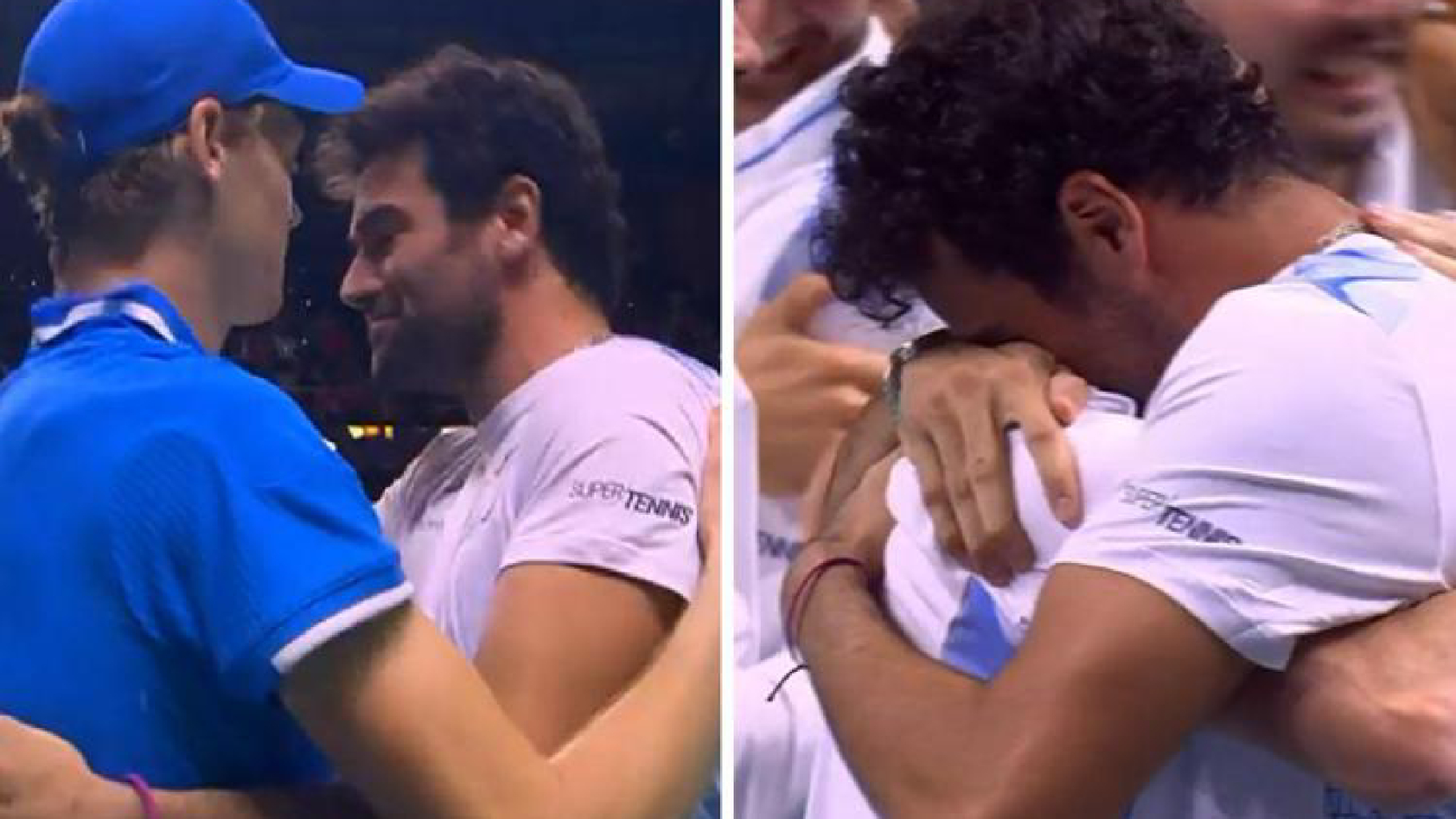 Le lacrime di Berrettini, la rinascita di un campione nella vittoria azzurra