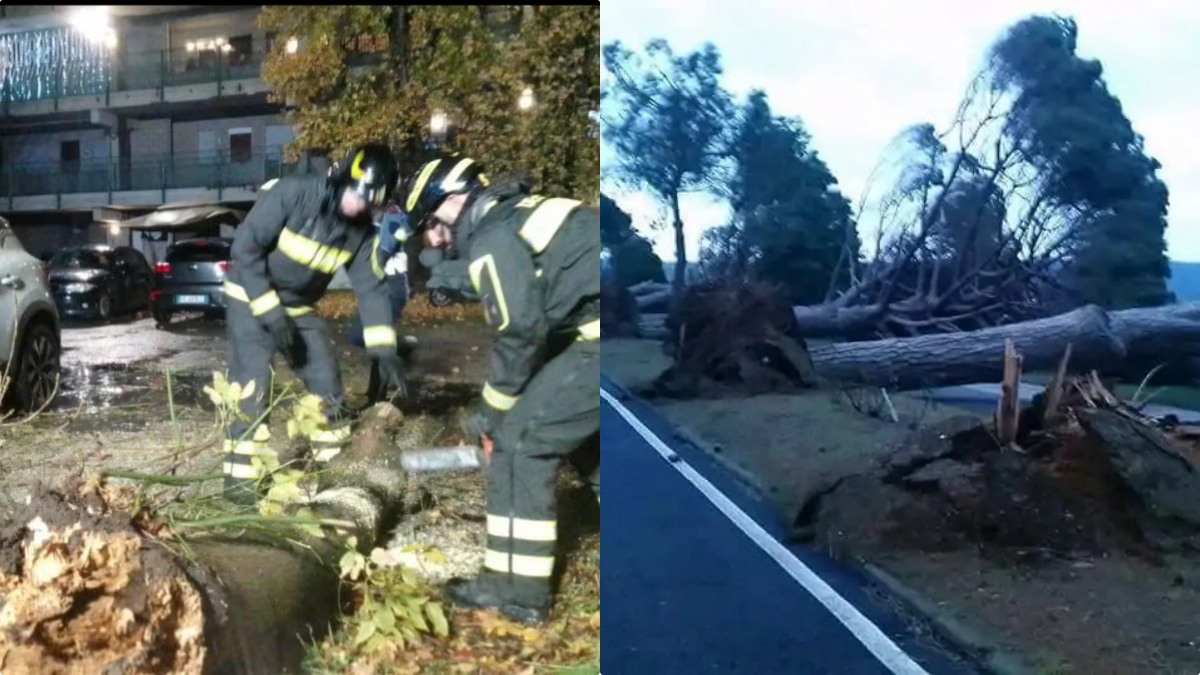 Maltempo in Italia, raffiche di vento oltre i 200 km/h: estesa l’allerta arancione