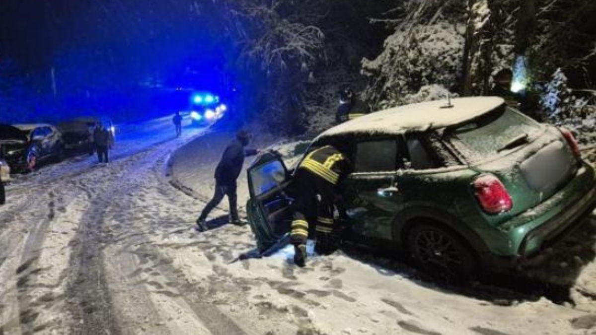 Allerta meteo per pioggia e neve: 30 incidenti in Trentino