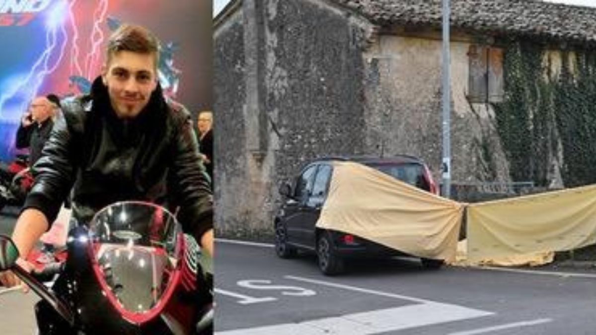 Trevignano, moto si schianta contro un’auto: Andrea morto a soli 17 anni