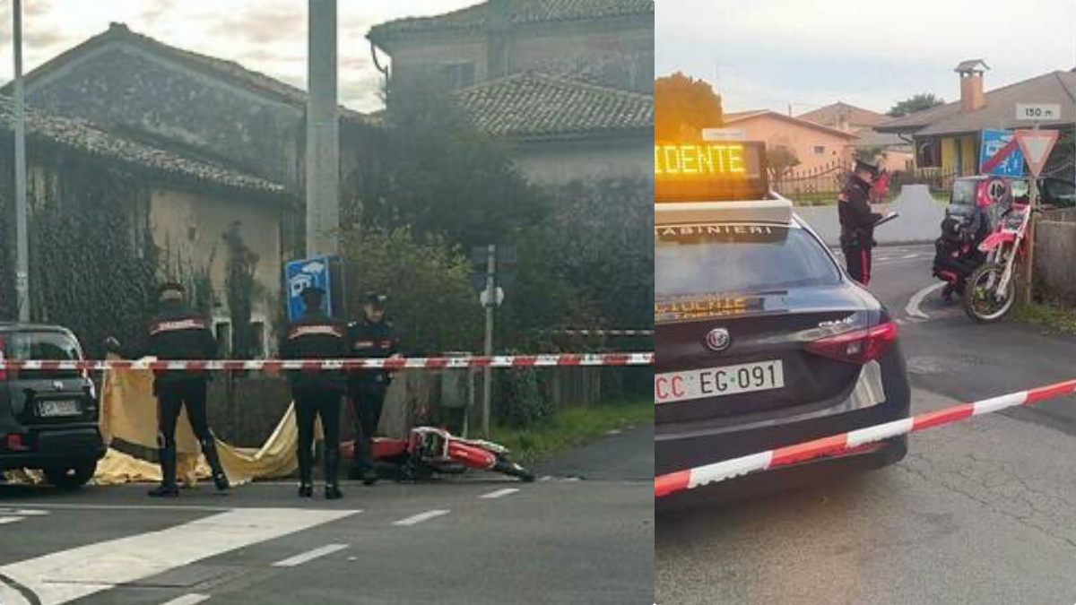 Falzé incidente fra moto e auto, Andrea Bedon perde la vita a 17 anni: stava andando a lavoro