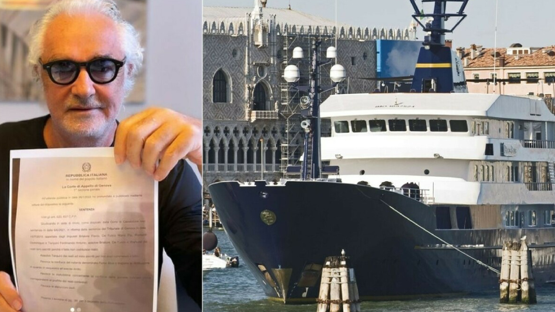 Force Blue, Briatore contro i giudici: chiesti 12 milioni di risarcimento per la vendita dello yacht