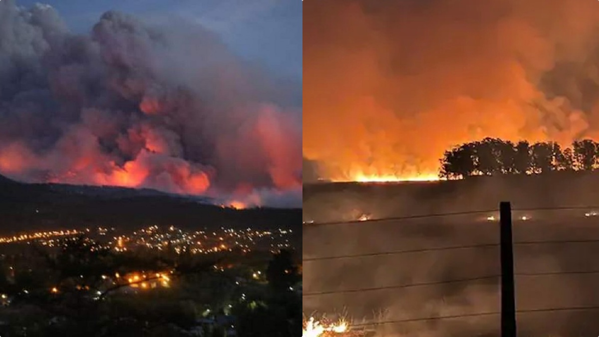 Argentina, vasto incendio in Patagonia: distrutte dalle fiamme decine di case