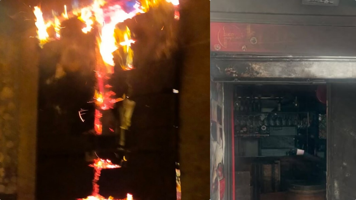 Napoli, incendio in centro: a fuoco il locale della movida