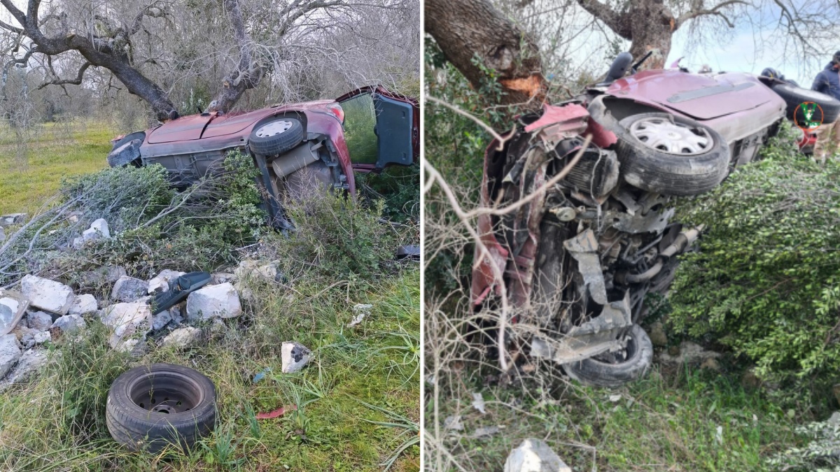 Taranto, incidente con l’auto contro un albero: muore il 34enne Carmelo Lagioia