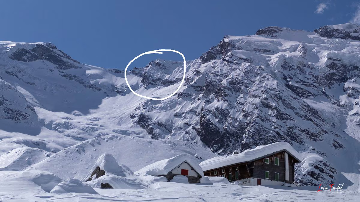 Monte Rosa, nuovi distacchi di roccia: la situazione resta critica