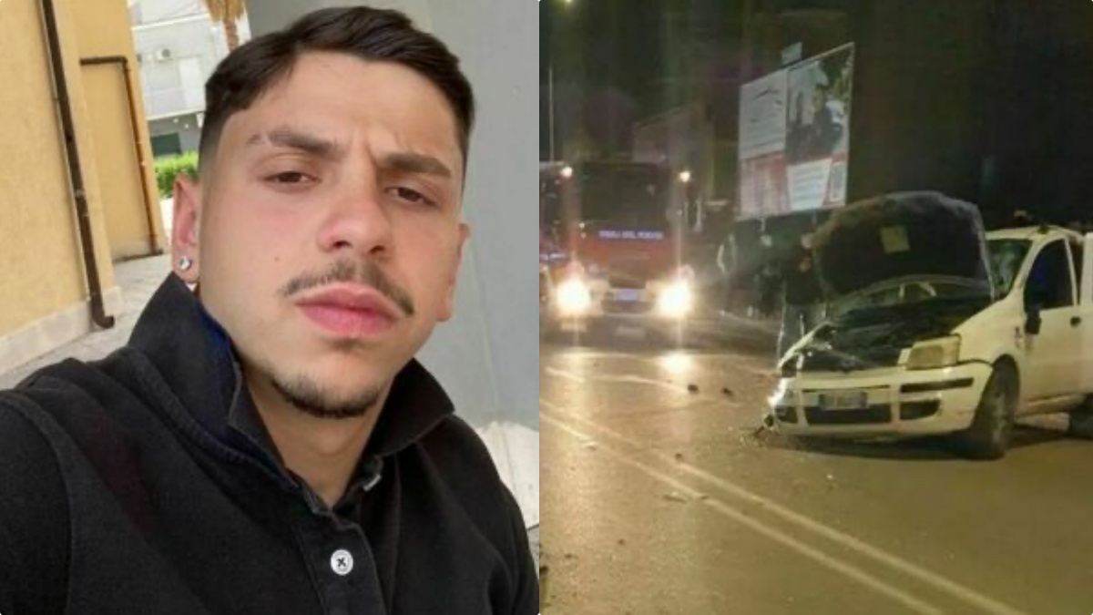 Foggia, scontro tra due auto: Fernando Paoletti muore a 21 anni