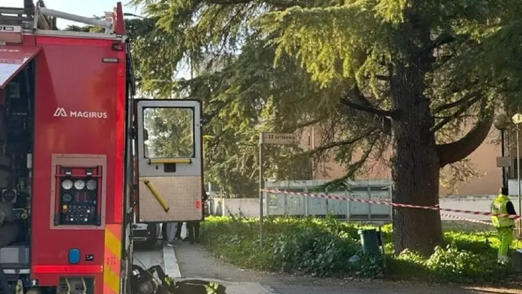 Tragedia a Terni: due morti in un incendio in via XX Settembre