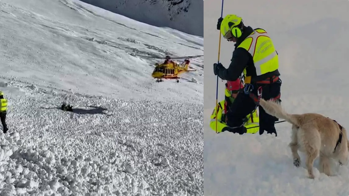 Trasquera, valanga travolge 5 escursionisti: tre morti e due feriti