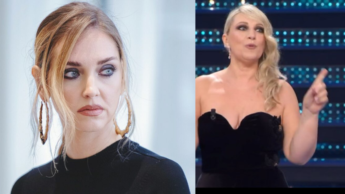 Katia Follesa ironizza su Chiara Ferragni con una gag: Conti porta via il leggìo