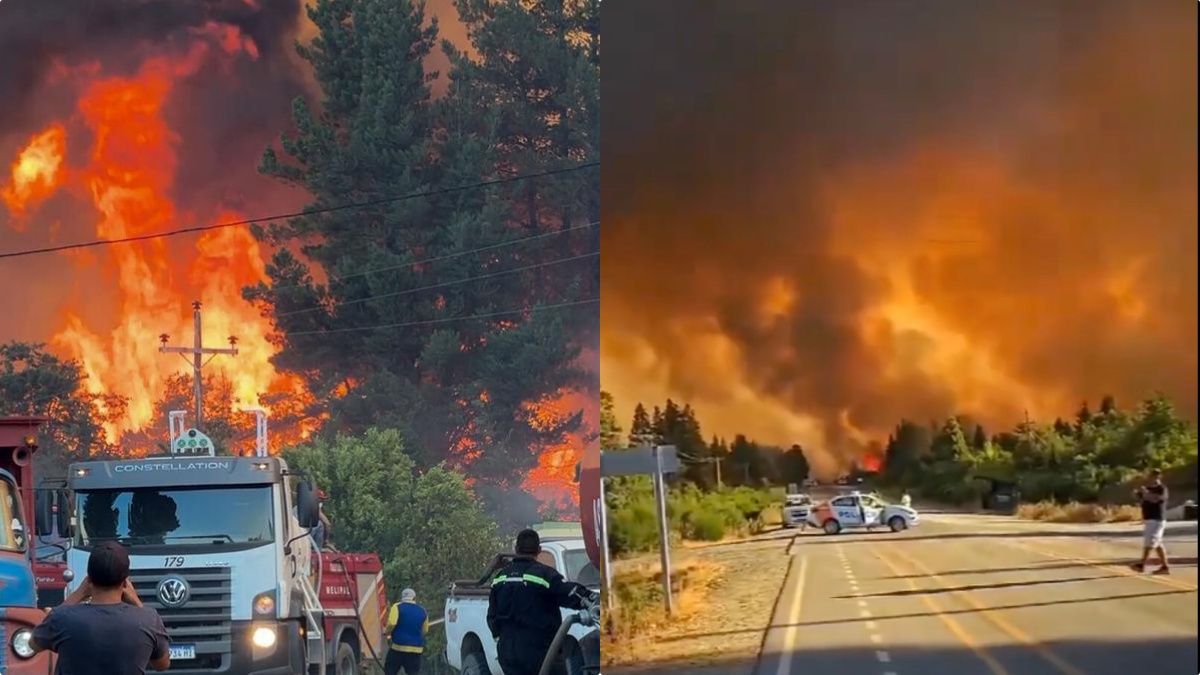 Feroce incendio nella Patagonia argentina, l’incubo continua: bruciati 3.600 ettari