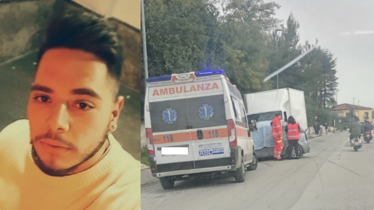 Aversa, tragico incidente: muore il 31enne Antonio Esposito in uno scontro frontale