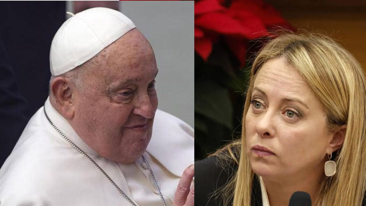 Giorgia Meloni da Papa Francesco: “Prega e riposa”