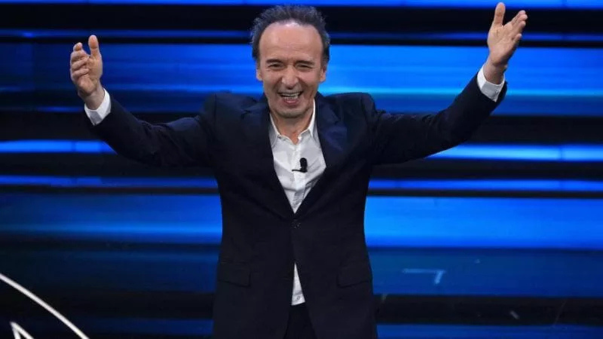 Sanremo 2025, Benigni difende Mattarella: “Grazie perché ci rappresenta nel mondo”