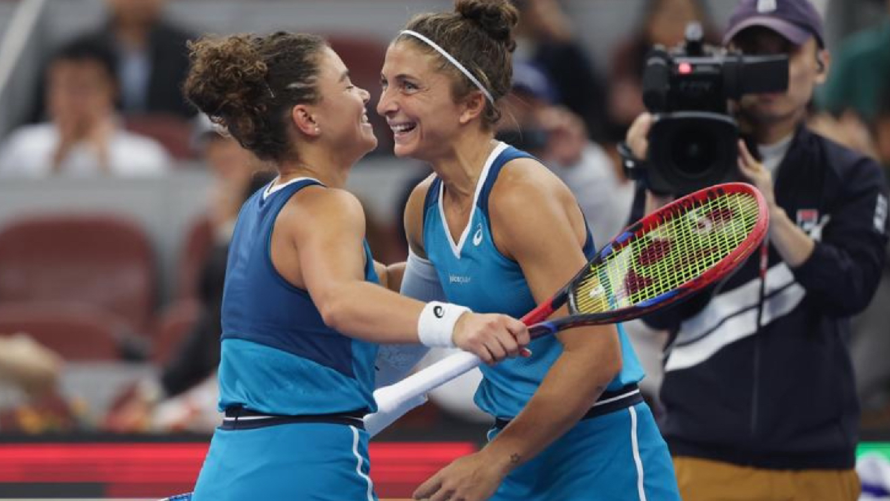 Errani Paolini trionfano al WTA 1000 di Doha: battuta la coppia Jiang Wu in finale