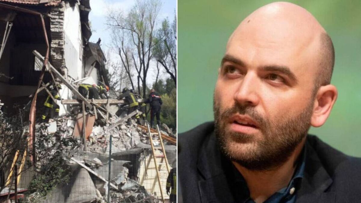 Palazzo crollato a Roma, lo shock di Saviano: “Vivevo lì”