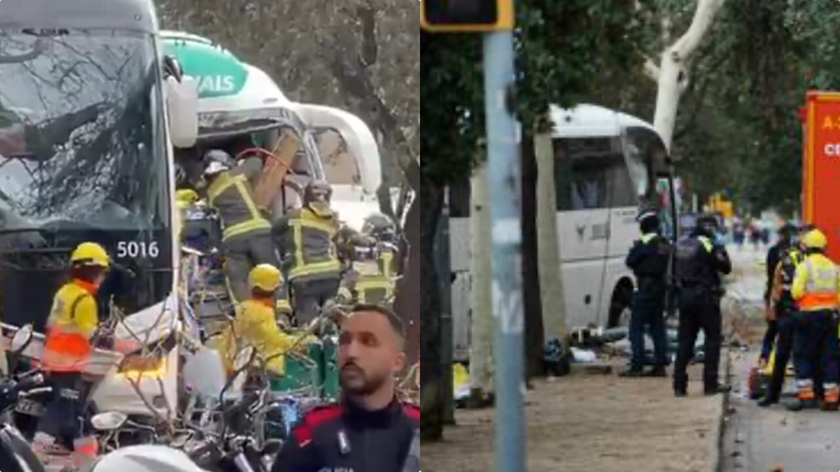 Barcellona, studenti italiani coinvolti in un grave incidente tra bus: “Alcuni in gravi condizioni”